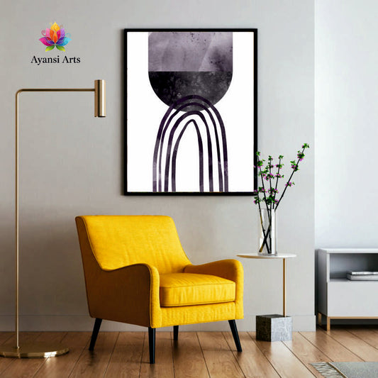 Bohemian Dreamscape Canvas Digital Painting by Ayansi Art