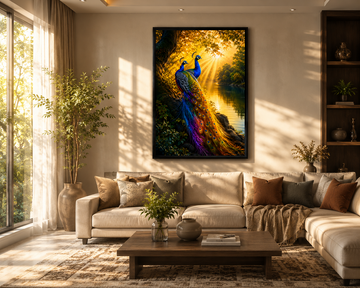 Pair of Peacock Canvas Painting for Vastu | Love, Harmony, Prosperity & Positive Energy | Premium Wall Art for Home & Office (Copy) (Copy) (Copy) (Copy)